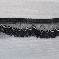 9123 black silver chain_3cm